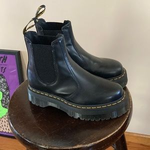 Dr. Martens Platform Boots, 8
